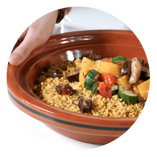 Riso in tajine con verdure primaverili e spezie - Dafne's Corner il  Gusto